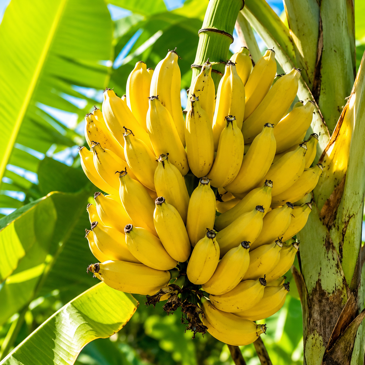 Banana Fruit Seeds - seed packet and planting photo