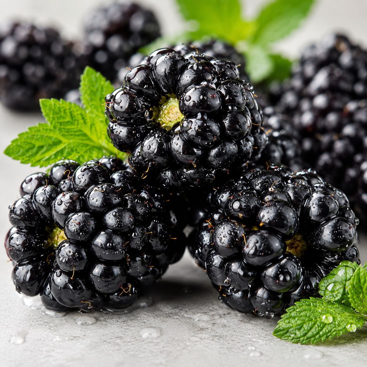 Blackberry Fruit Seeds - seed packet and planting photo