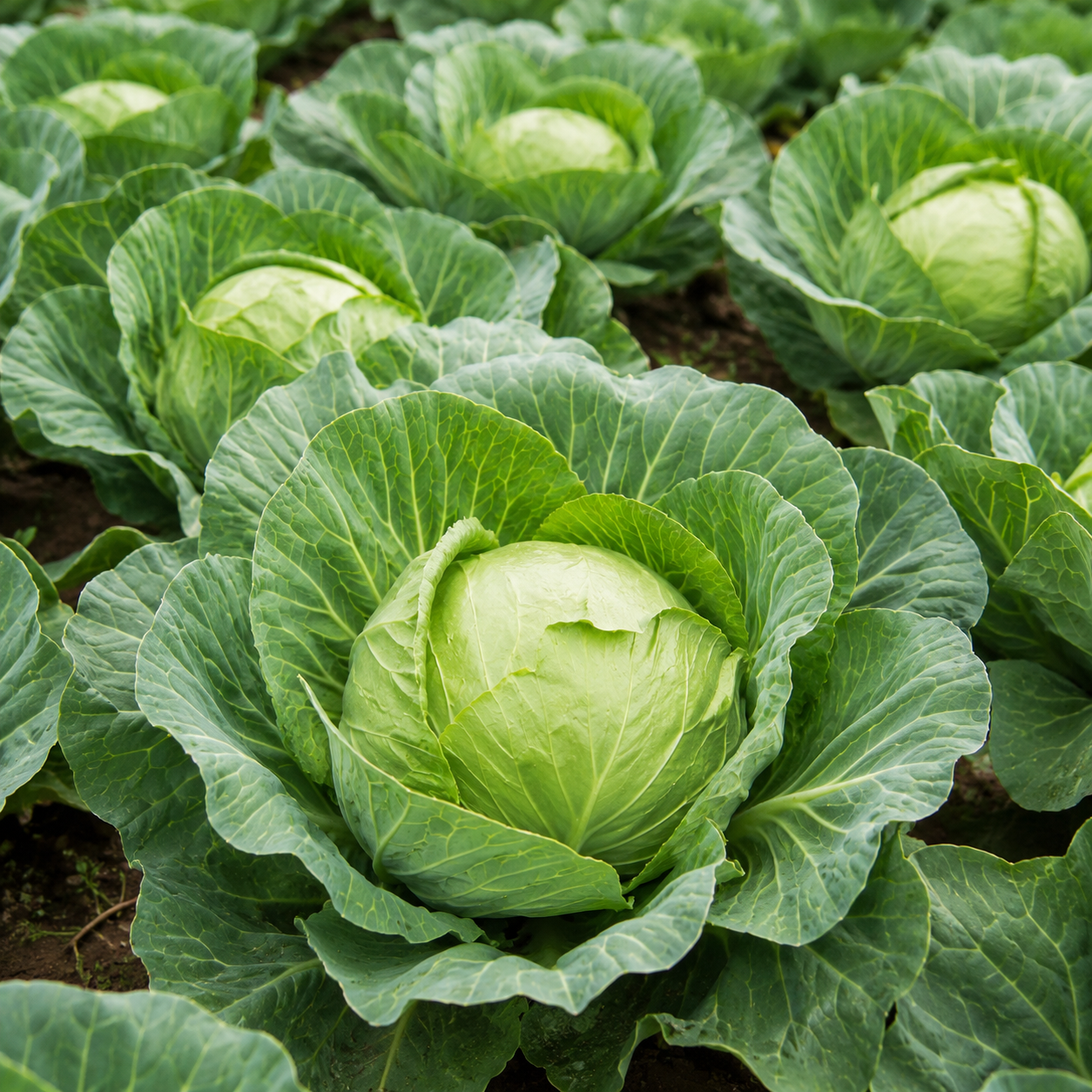 Cabbage for Kitchen Gardens Planting Seeds for Home Gardens - seed packet and planting photo