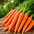 Carrot Planting Seeds for Home Gardens - seed packet and planting photo