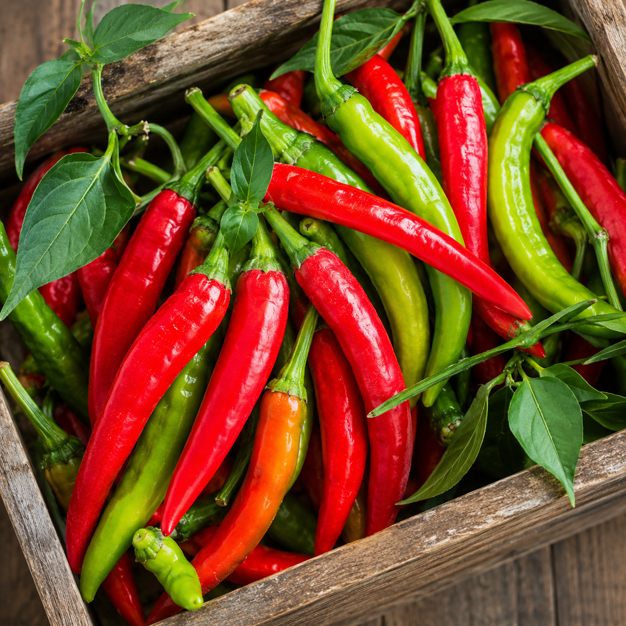 Chili Pepper / Bell Pepper for Kitchen Gardens Planting Seeds for Home Gardens - seed packet and planting photo