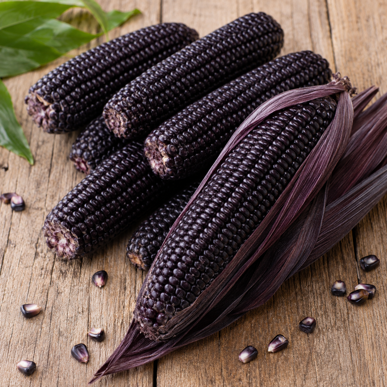 Corn Planting Seeds for Home Gardens - seed packet and planting photo