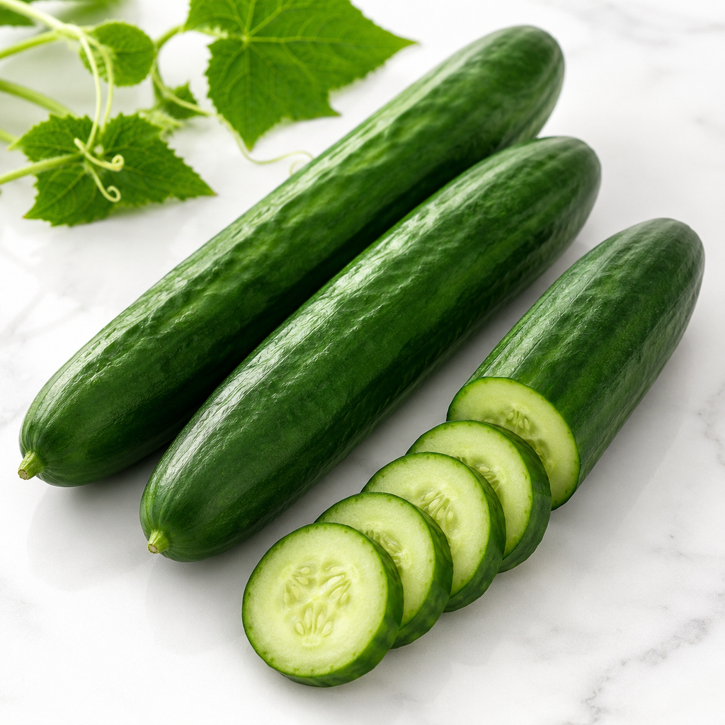 Cucumber for Raised Beds and Containers Planting Seeds for Home Gardens - seed packet and planting photo