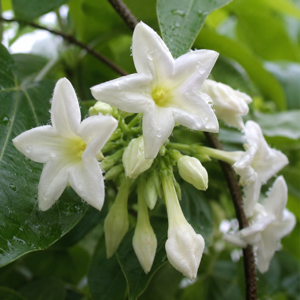 Datura Flower Seeds - seed packet and planting photo