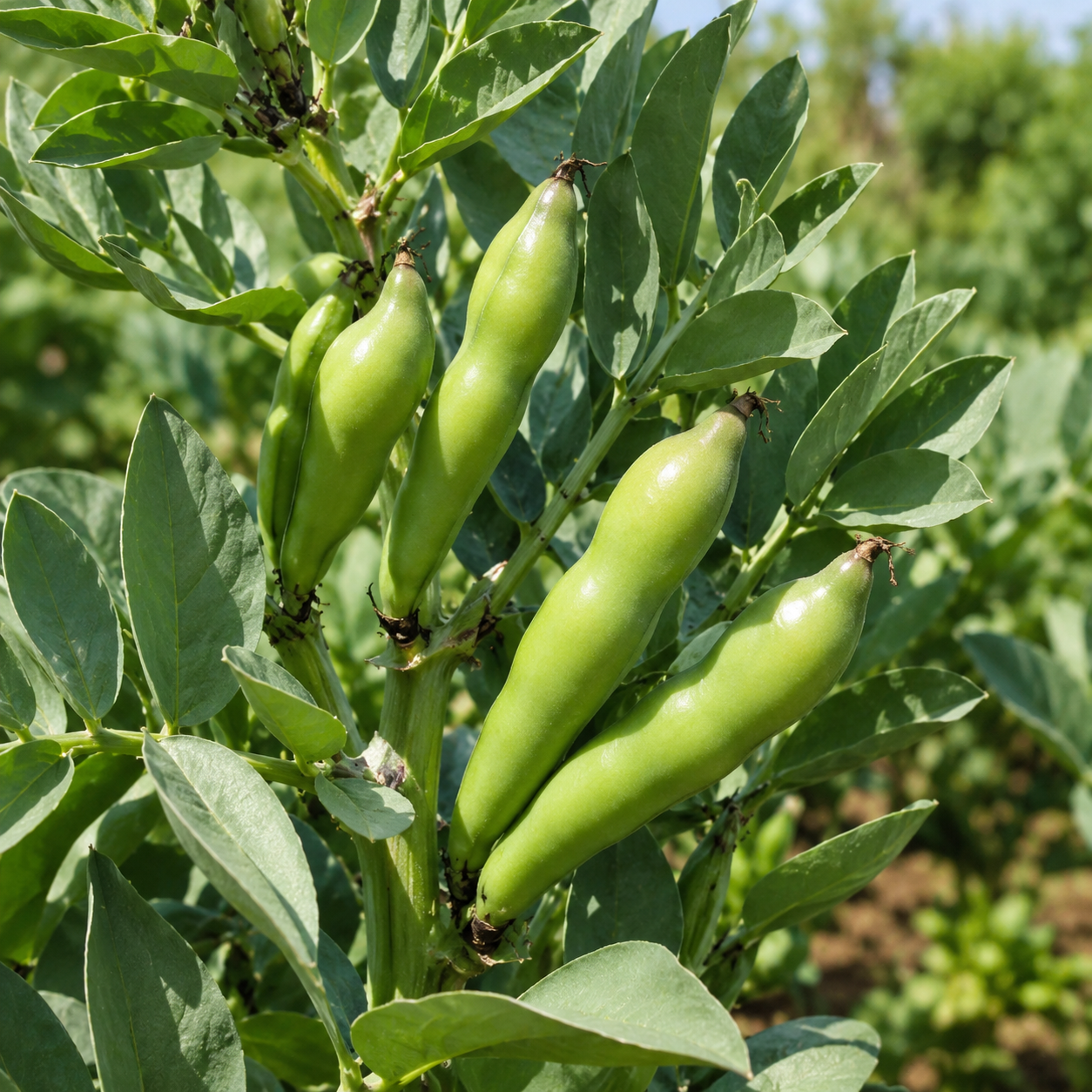 Green Beans for Kitchen Gardens Planting Seeds for Home Gardens - seed packet and planting photo