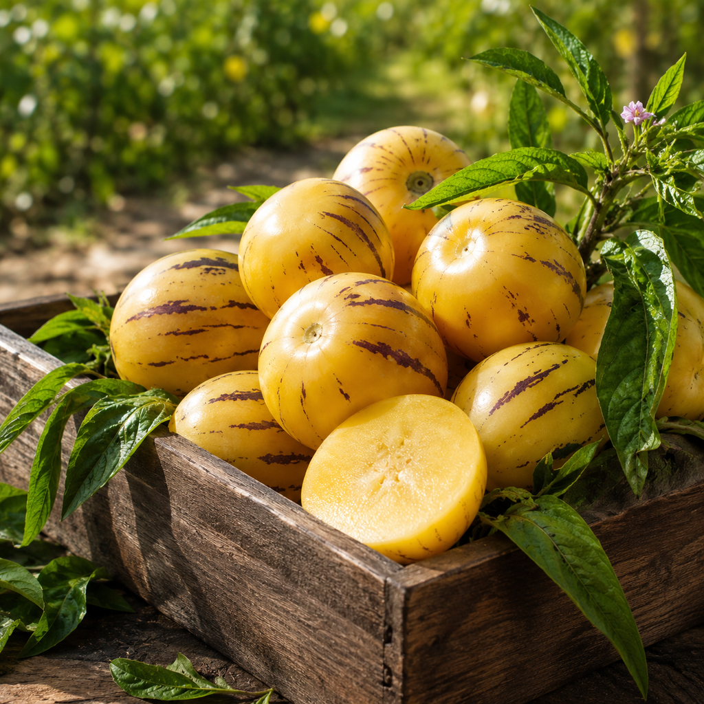 Honeydew Melon Planting Seeds for Home Gardens - seed packet and planting photo
