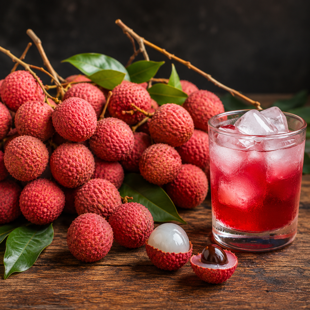 Lychee Fruit Seeds - seed packet and planting photo