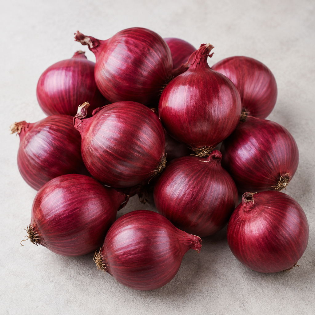 Onion Planting Seeds for Home Gardens - seed packet and planting photo