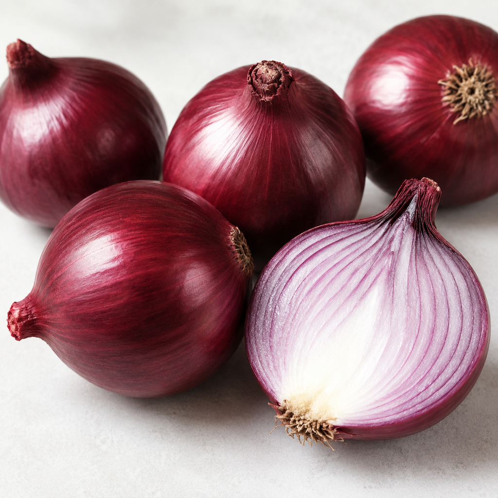 Onion Planting Seeds for Home Gardens - seed packet and planting photo
