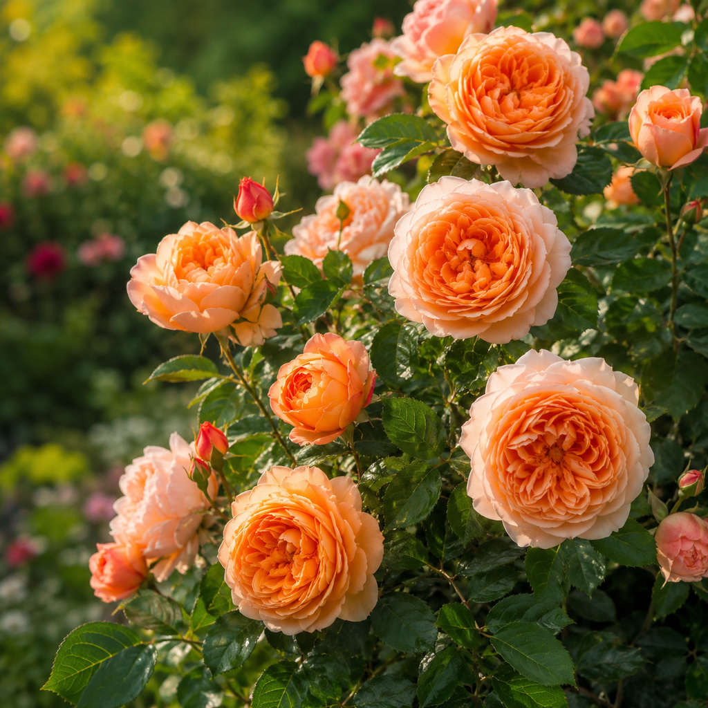 Rose Flower Seeds - seed packet and planting photo